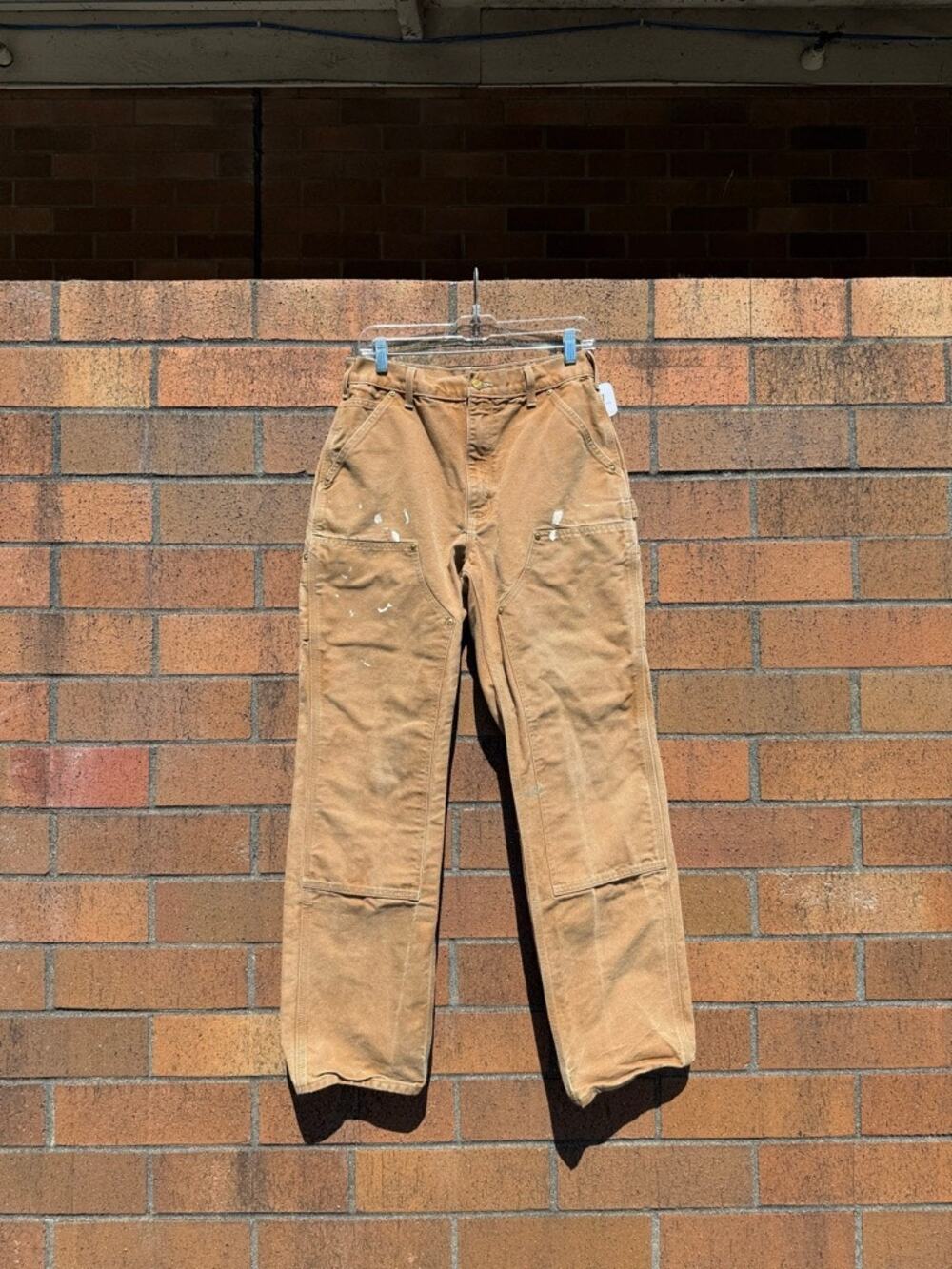 Carhartt Loose Original Fit Vintage Hamilton Brown Double Knees Carpenter Pants